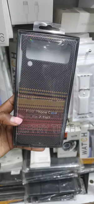 Kifaa cha Carbon Fiber kwa Samsung Galaxy Z Flip 3