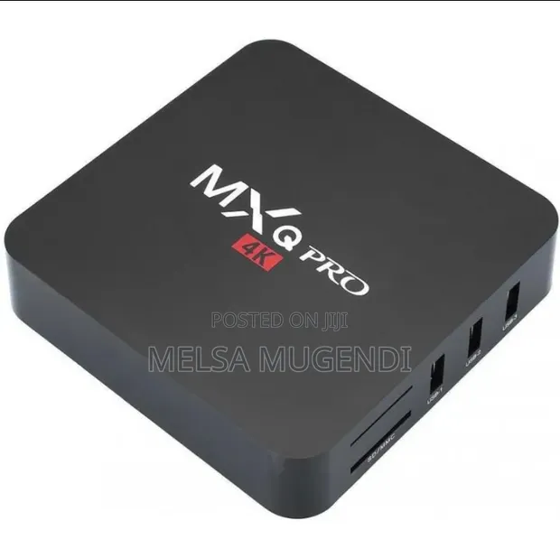 MXQ Pro 4K Android 12 Smart TV Box 8GB RAM 128GB Storage - 1