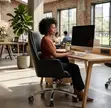 Kiti cha Ofisi cha Meneja wa Kisasa cha Ngozi - 4