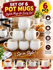 Seti ya Mugs 6 za Pot - 1