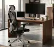 Kiti cha Ofisi cha Mesh chenye Msaada wa Mgongo - 4