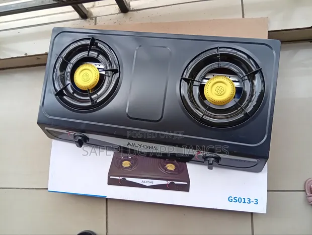 Ailyons Double Burner Stainless Steel Tabletop Stove - 1