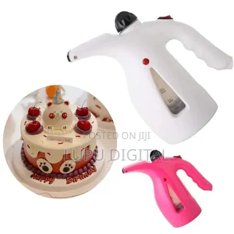 Cake Fondant Steamer - White & Pink - 1