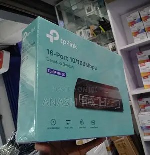 TP-Link TL-SF1016D Switch ya Fast Ethernet ya Porti 16