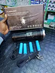Viroh Store Kenya Rechargeable Aluminum Alloy Zoom Flashlight - 1