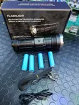 Viroh Store Kenya Rechargeable Aluminum Alloy Zoom Flashlight - 3