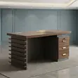 1.4m Kisasa Iliyoagizwa Kompyuta Desk ya Nyumbani/Ofisi - 2