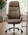 Kiti cha Ofisi cha Brown Executive - Kiti cha Meneja cha Kazi - 3