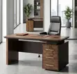 Professional Executive Computer Desk - Brown - 2