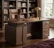Professional Executive Computer Desk - Brown - 3
