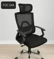 High Back Swivel Chair with Mesh Back Support - 4
