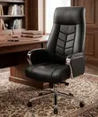 High-Back Leather Executive Office Chair - 3