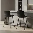 Kiti cha Baa Nyeusi chenye Urefu Unaoweza Kurekebishwa kwa Ofisi ya Nyumbani - 3
