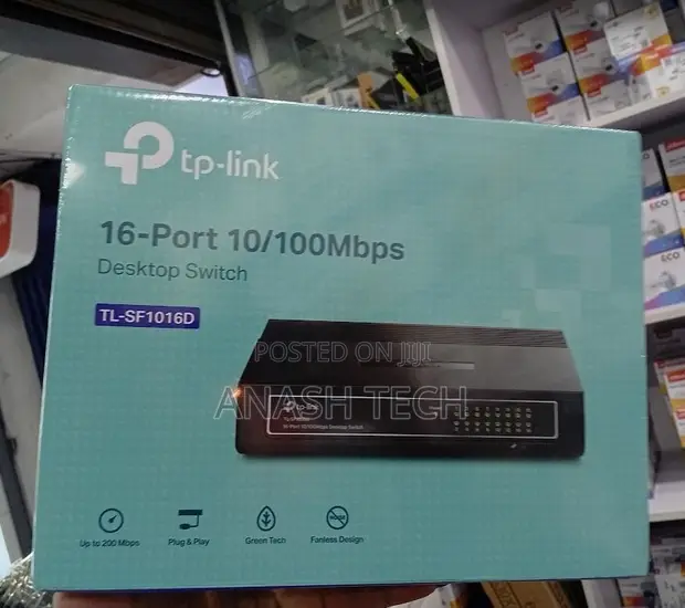 TP-Link Switch ya Mtandao ya Desktop yenye Port 16 - 1