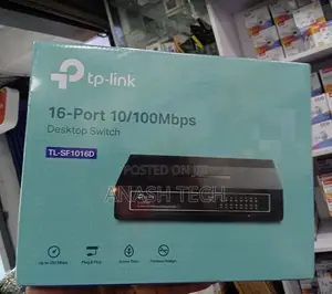 TP-Link Switch ya Mtandao ya Desktop yenye Port 16