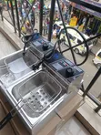 Heavy Duty 12L Stainless Steel Commercial Chips Fryer - 2