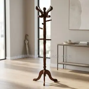 Executive Office Suite Stand - Brown Wood