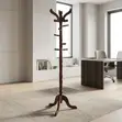Executive Office Suite Stand - Brown Wood - 4