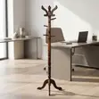 Executive Office Suite Stand - Brown Wood - 5