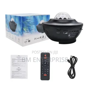 Starry Sky Projector na Spika ya Bluetooth