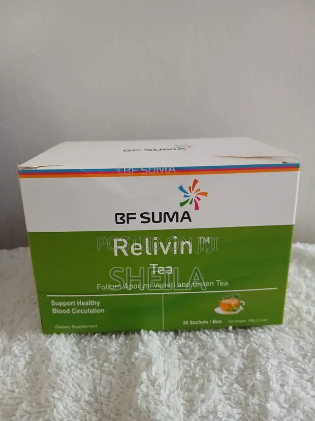 Relivin Tea Luoboma Tea kwa Shinikizo la Damu & Kolesteroli - 1