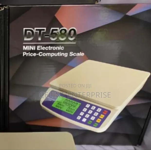 DT580 30KG Digital Electronic Weighing Scale - 1