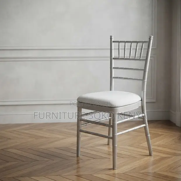Restaurant White Outdoor Wedding Chair - 1
