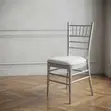 Restaurant White Outdoor Wedding Chair - 1