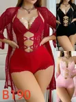 Women's Romantic Lingerie Set - 1