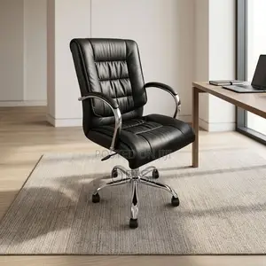 Ergonomic Leather Manager's Office Chair