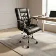 Ergonomic Leather Manager's Office Chair - 2