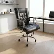 Ergonomic Leather Manager's Office Chair - 3