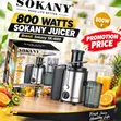 Sokany 800W Juicer Mpya - 1
