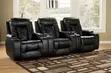 Luxury 3 Seater Recliner Sofa Set - 2