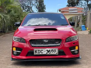 Subaru WRX STI 2015 Nyekundu