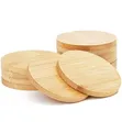 Seti ya Bamboo Coasters Zinazoweza Kubandikwa Jina - 1
