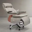 Executive Leather Office Chair - Brown - 1