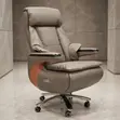 Executive Leather Office Chair - Brown - 4