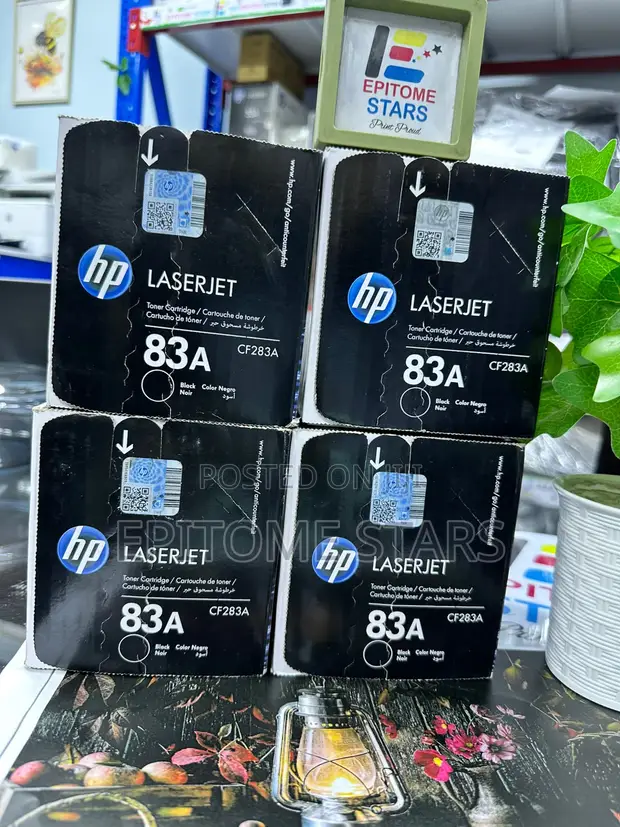HP 83A CF283A LaserJet Toner Cartridge (Black) - 1