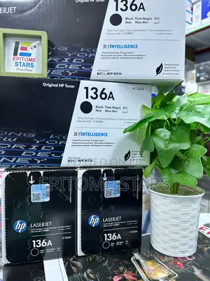 HP 136A Toner Cartridge - Black