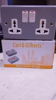 Twin Metallic Socket na Pattress - 1
