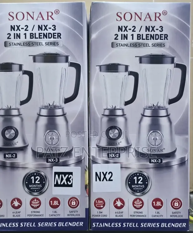 Sonar Blender 2-in-1 NX-2/NX-3 - 1