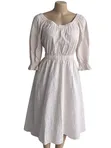 New Look Petite Gauni la Mikono Mirefu Beige - 1