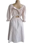 New Look Petite Gauni la Mikono Mirefu Beige - 2