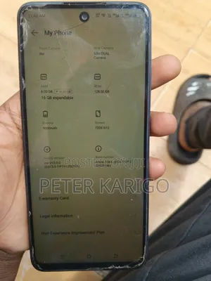 Itel P55 128GB Kijivu