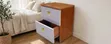 Julz Bedside Cabinet with Drawers - 2