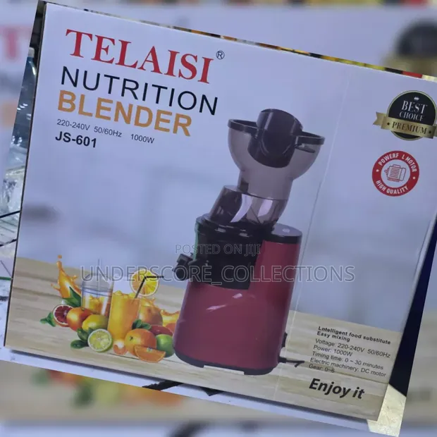 Telaisi Nutrition Slow Juicer 1000W - 1