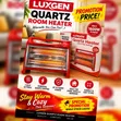 Luxgen Quartz Heater ya Chumba - 1