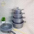 Bosch 11-Piece Premium Non-Stick Cooking Pot Set - 1