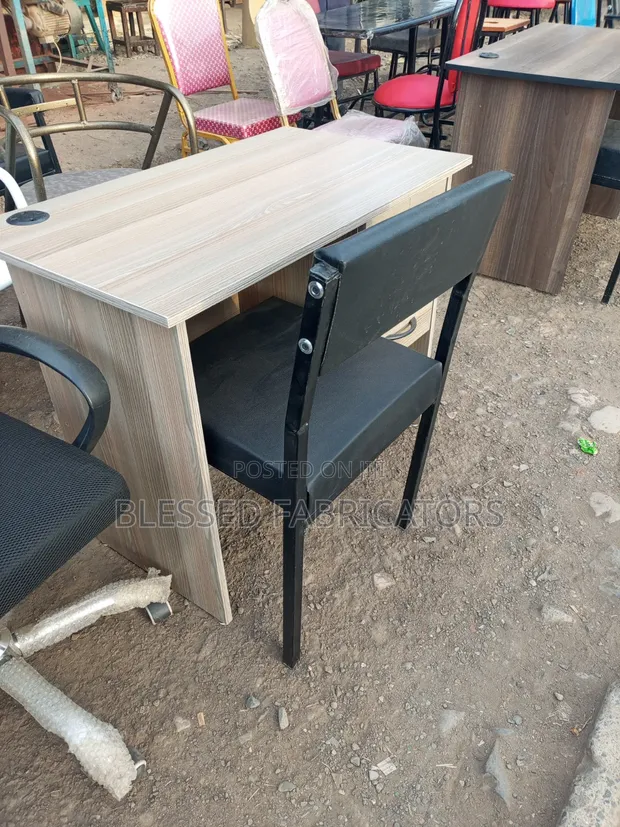 Office Table and Chair Set - 1